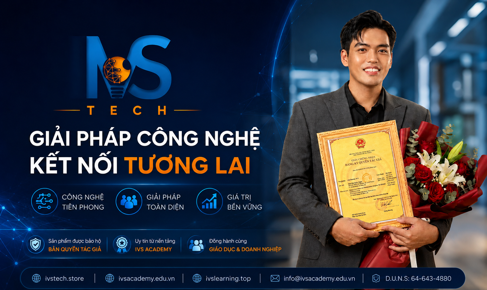 IVS Tech - Công nghệ - Giáo dục - Giải pháp số