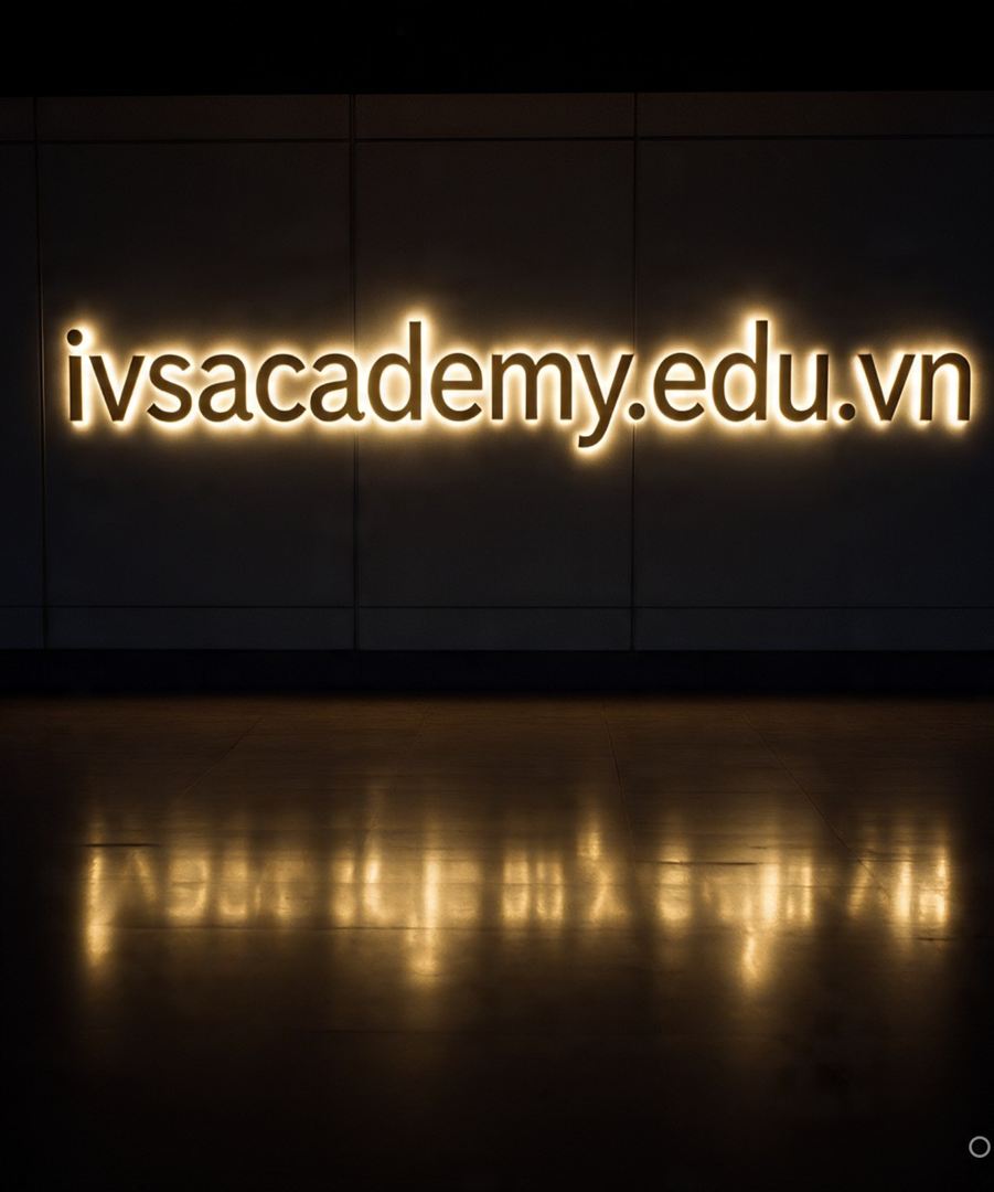 Hình nền giới thiệu IVS Academy