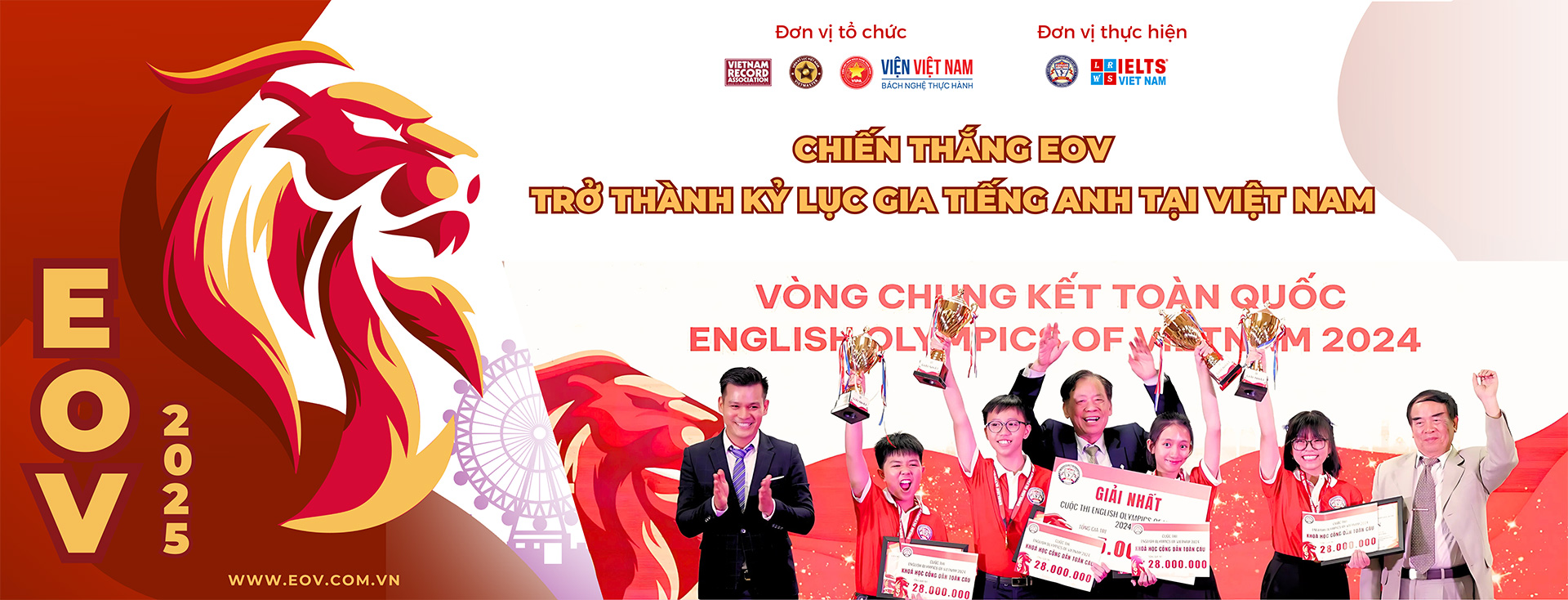 Mockup của EOV 2025 trên các thiết bị