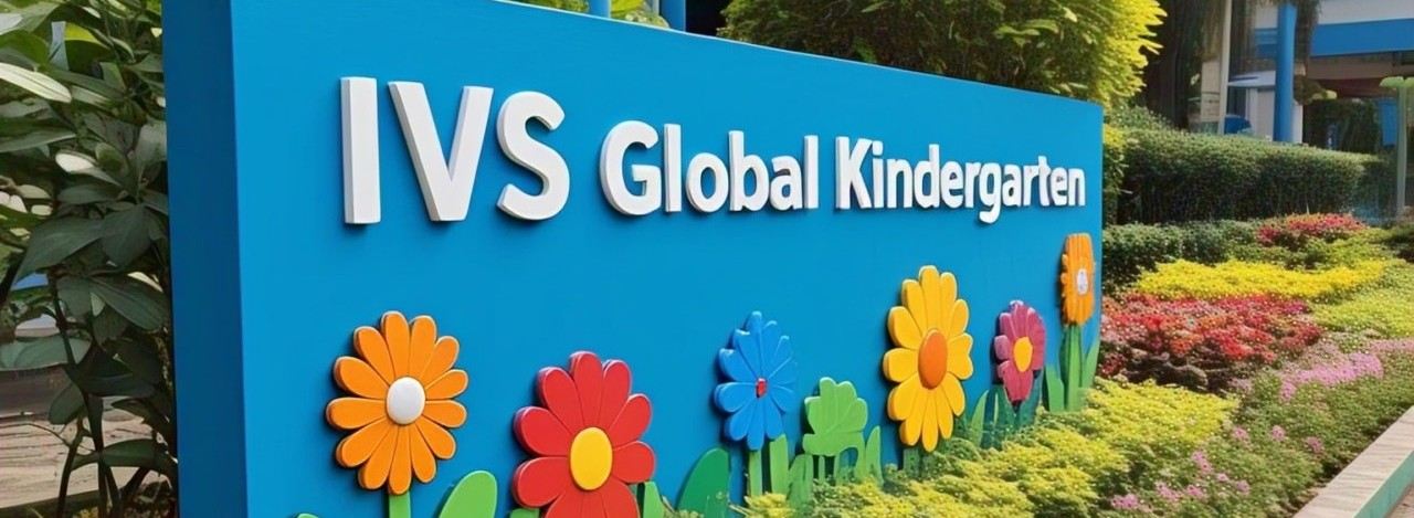 Trẻ em vui học tại IVS Kindergarten